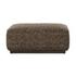 Sinclair Square Ottoman-36" In Ivan Granite-Sienna Brown by Four Hands