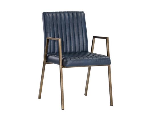 Homer Dining Armchair - Bravo Admiral by Sunpan