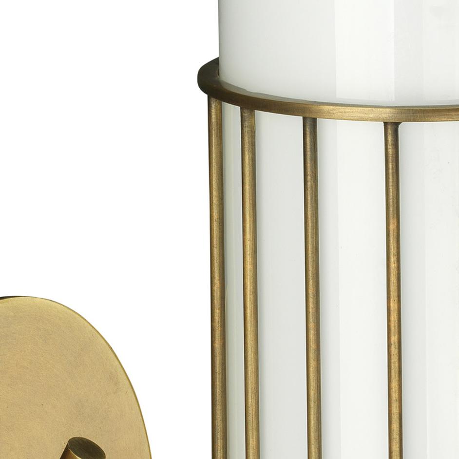 Torino 1-Light Wall Sconce, Antique Brass by Jamie Young