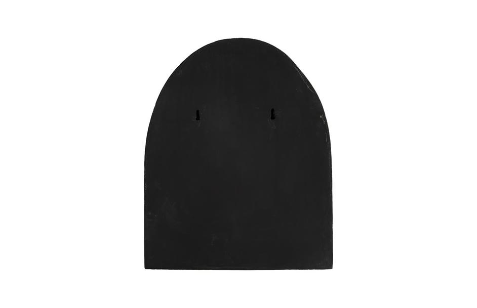 Fashion Faces Wall Art, Large, Smallile, Black And Silver Leaf by Phillips Collection