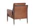 MAUTI ARMCHAIR - BROWN - SHALIMAR TOBACCO LEATHER by Sunpan