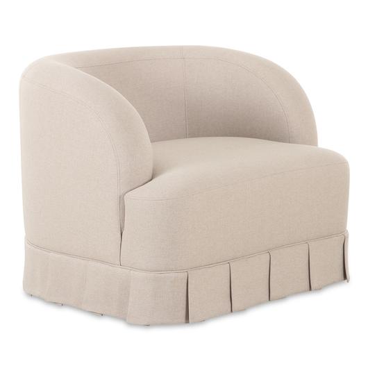 Maren Swivel Chair Beige by Moes Home