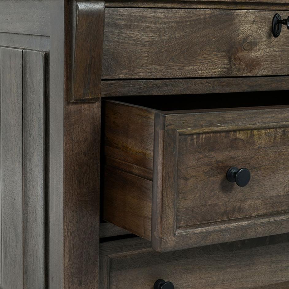 Adelaide Wood 3Drw Nightstand by Classic Home