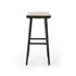 Union Saddle Stool In Essence Natural In Bar by FOUR HANDS