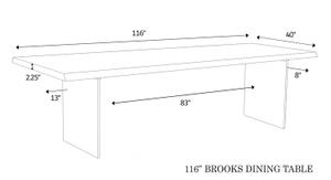 Brooks Dining Table by Urbia Imports