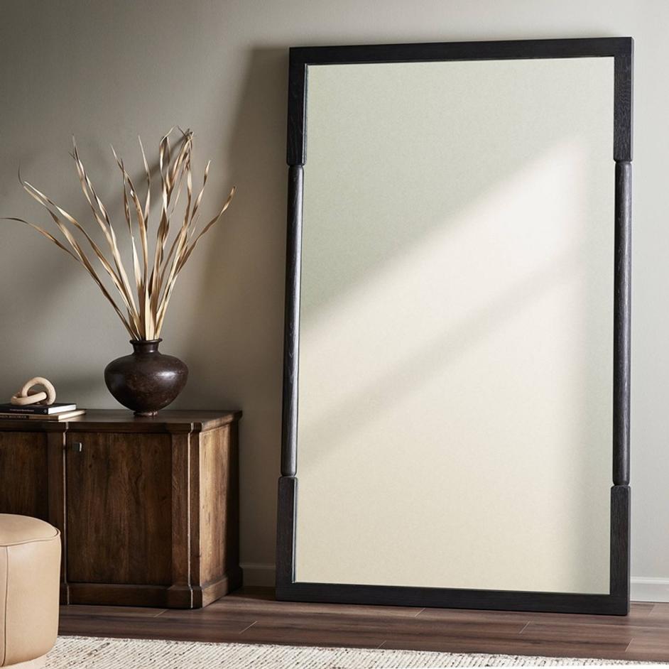 Concord Floor Mirror - Charcoal Oak by Four Hands