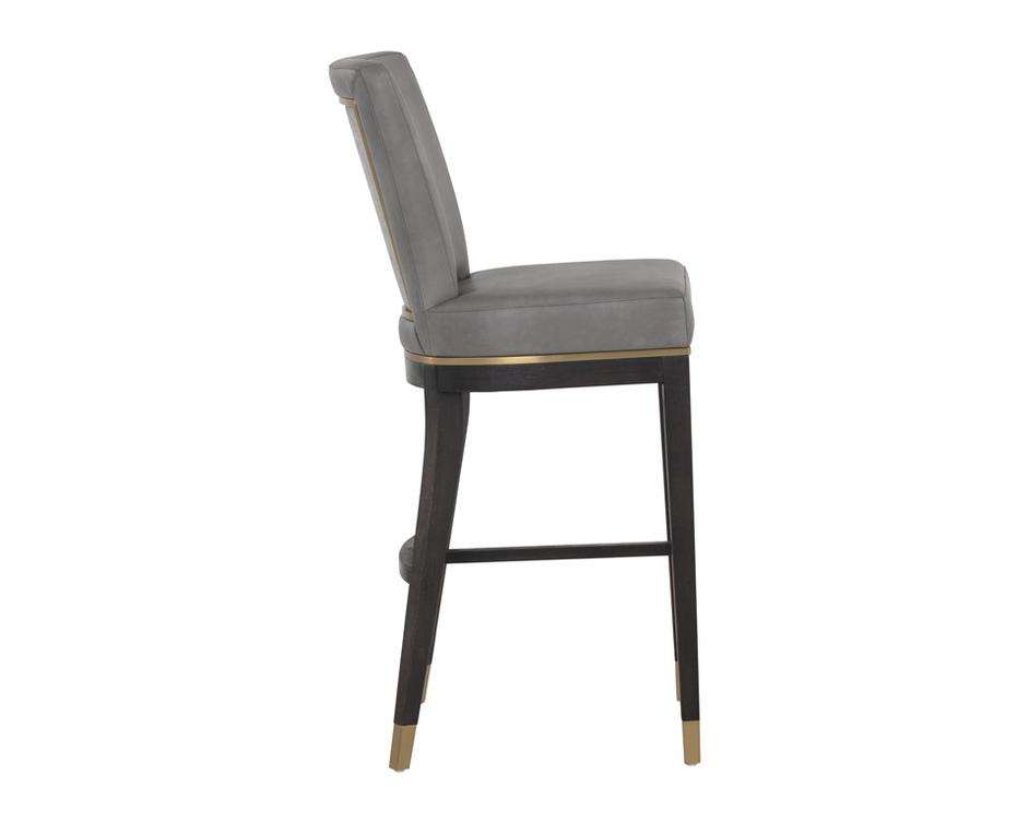 Alister Barstool - Bravo Metal / Polo Club Stone by Sunpan