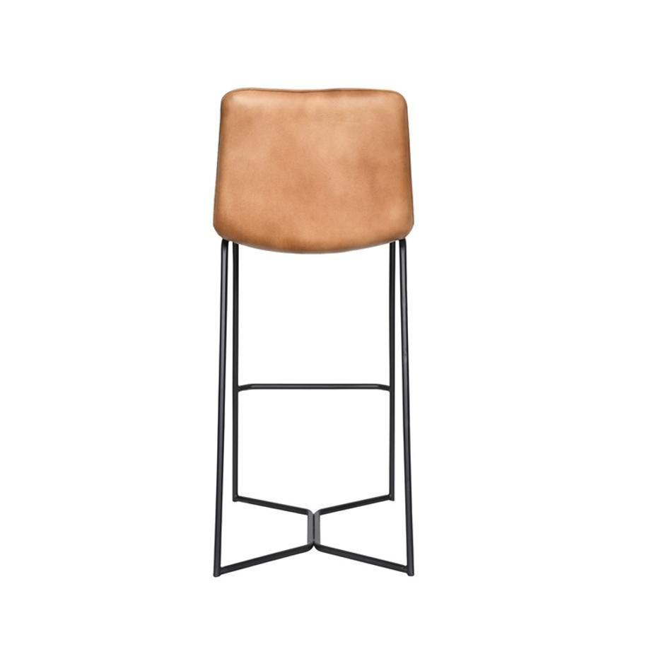 Morgan Bar Chair, Hand Washed Taupe by Home Trends & Design