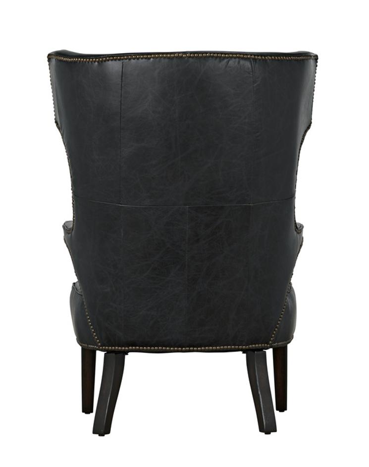 Heracles Chair, Leather by Noir Furniture