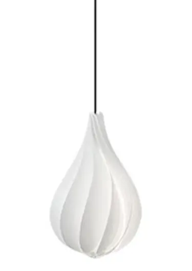 Alva Plug-In Pendant with Black Cord by UMAGE