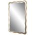 Aneta Gold Scalloped Mirror by Uttermost