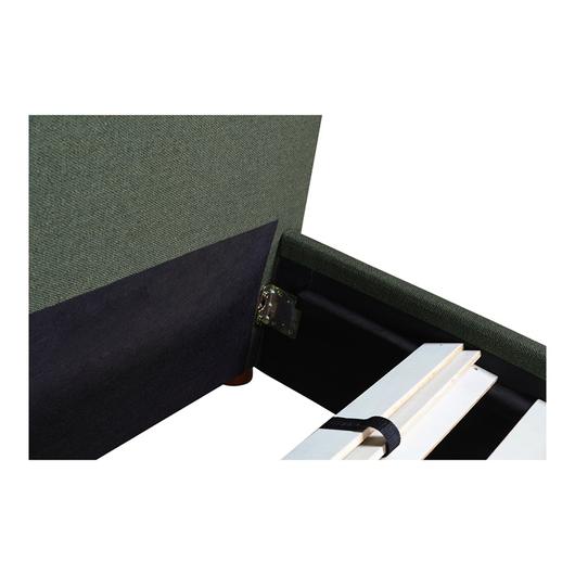 LUZON KING BED TALL HEADBOARD DEEP FOREST by Moes Home