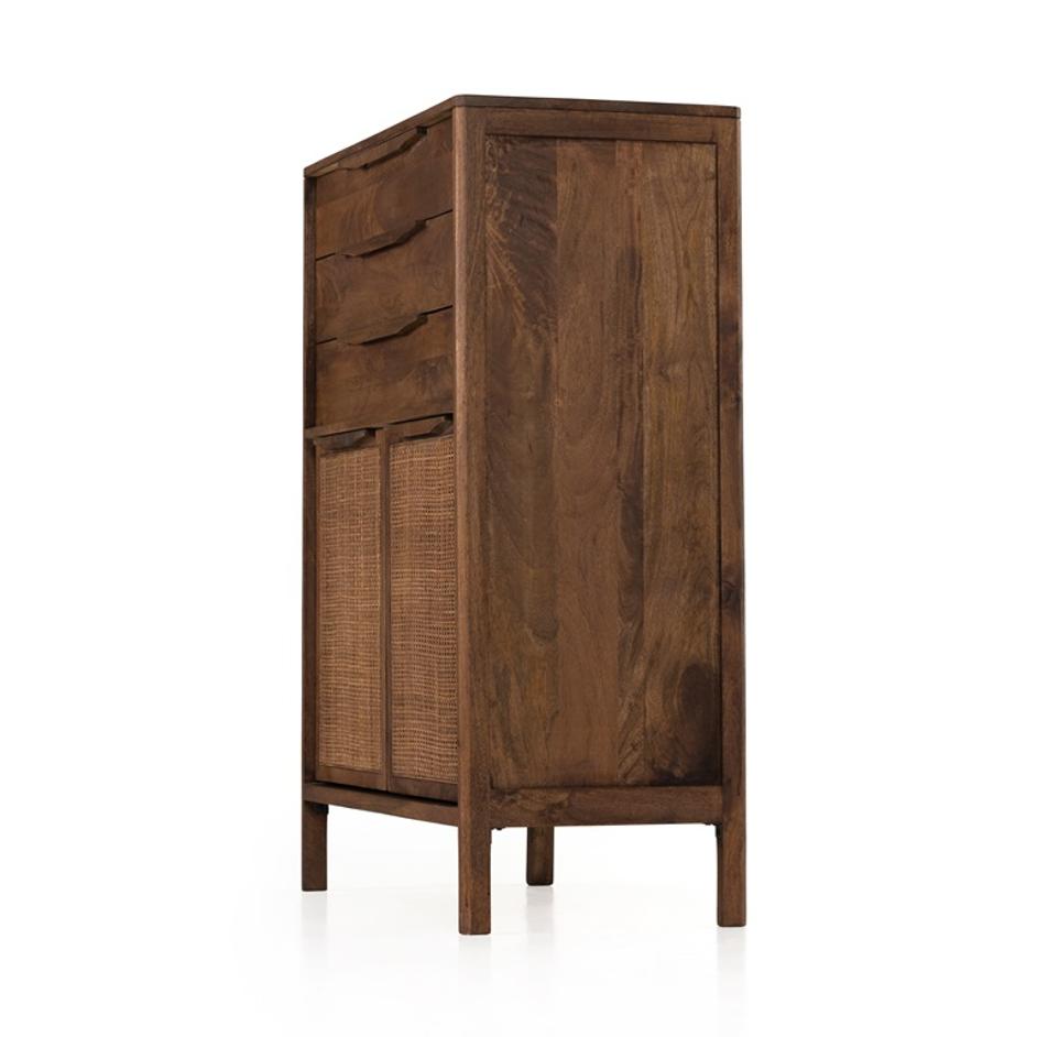 Sydney Tall Dresser In Brown Wash by Four Hands