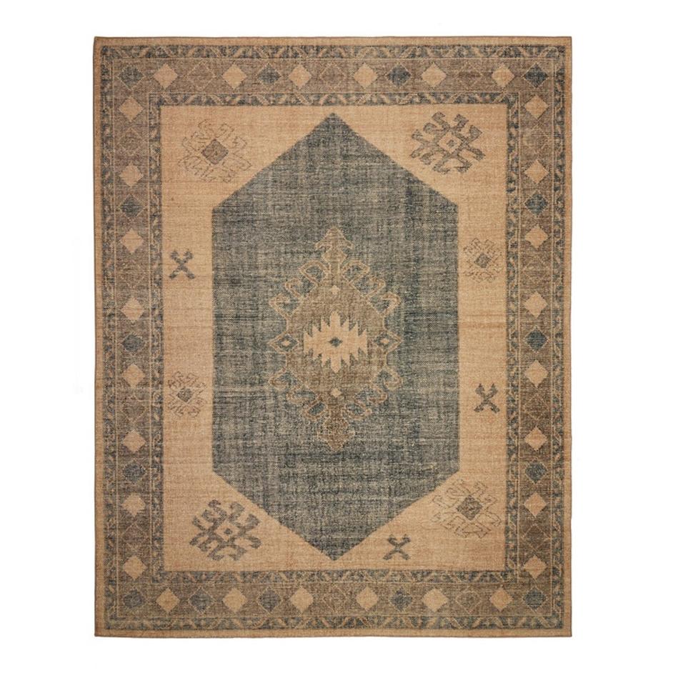 Samsa Hand Knotted Rug - Samsa Navy by Four Hands