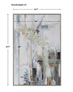 Natural Springs Hand Painted Canvas Art by Uttermost