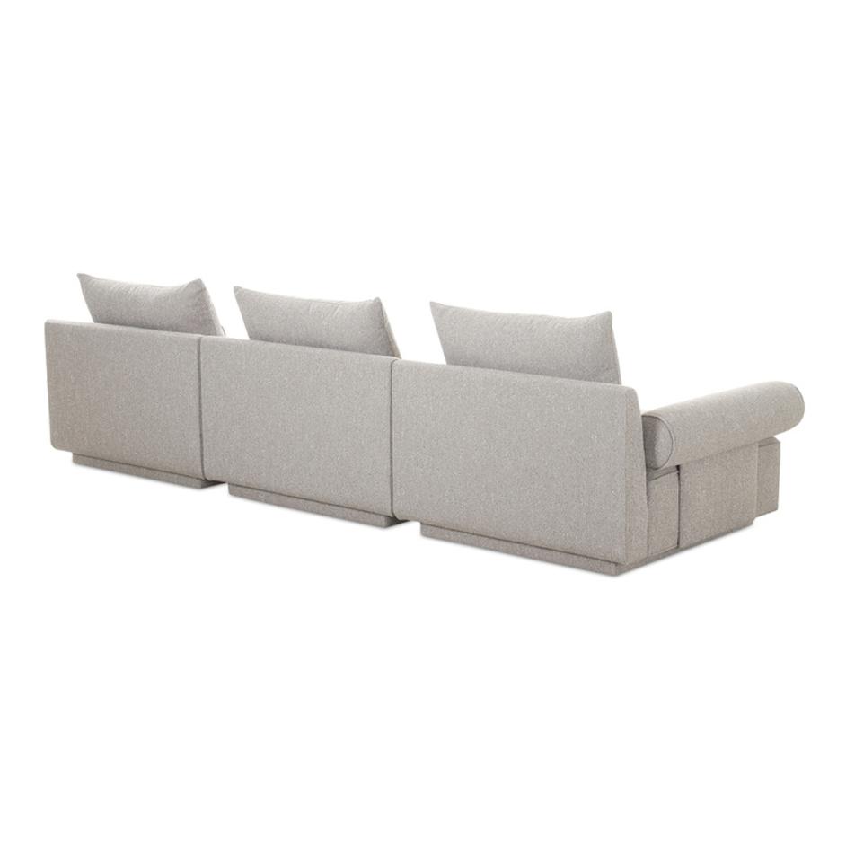 Rosello Modular Sofa Light Grey by Moes Home