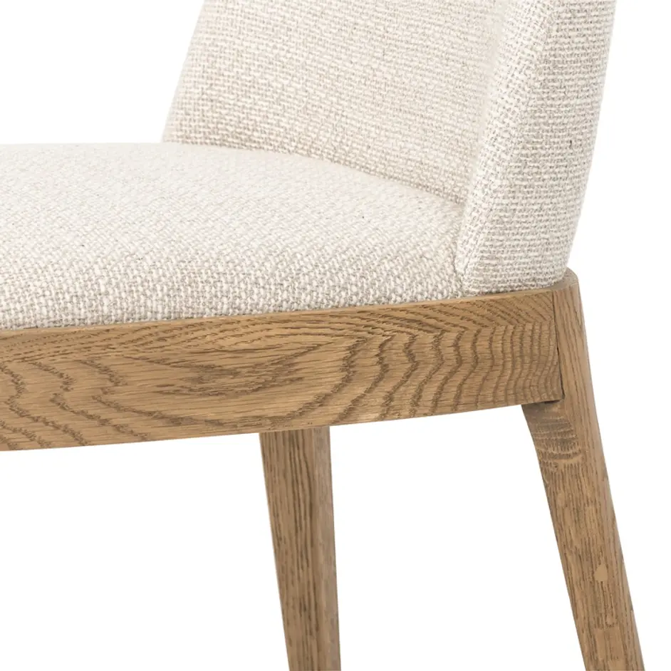 Bryce Armless Dining Chair In Gibson Wheat by FOUR HANDS