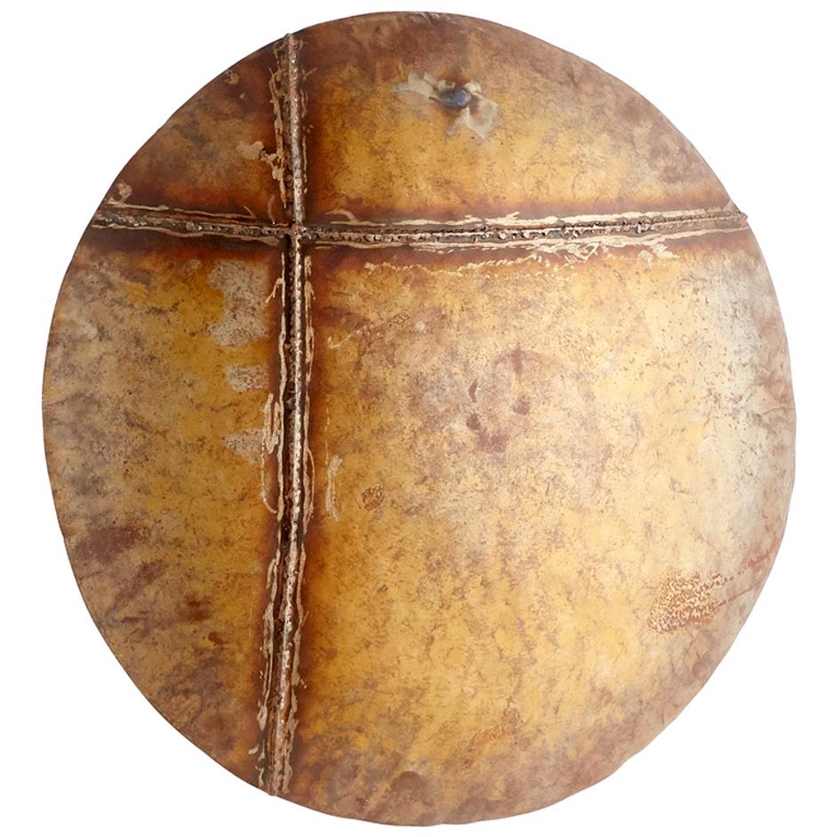 Medium Spur Line Wall Art in Rustic Bronze by Cyan Design