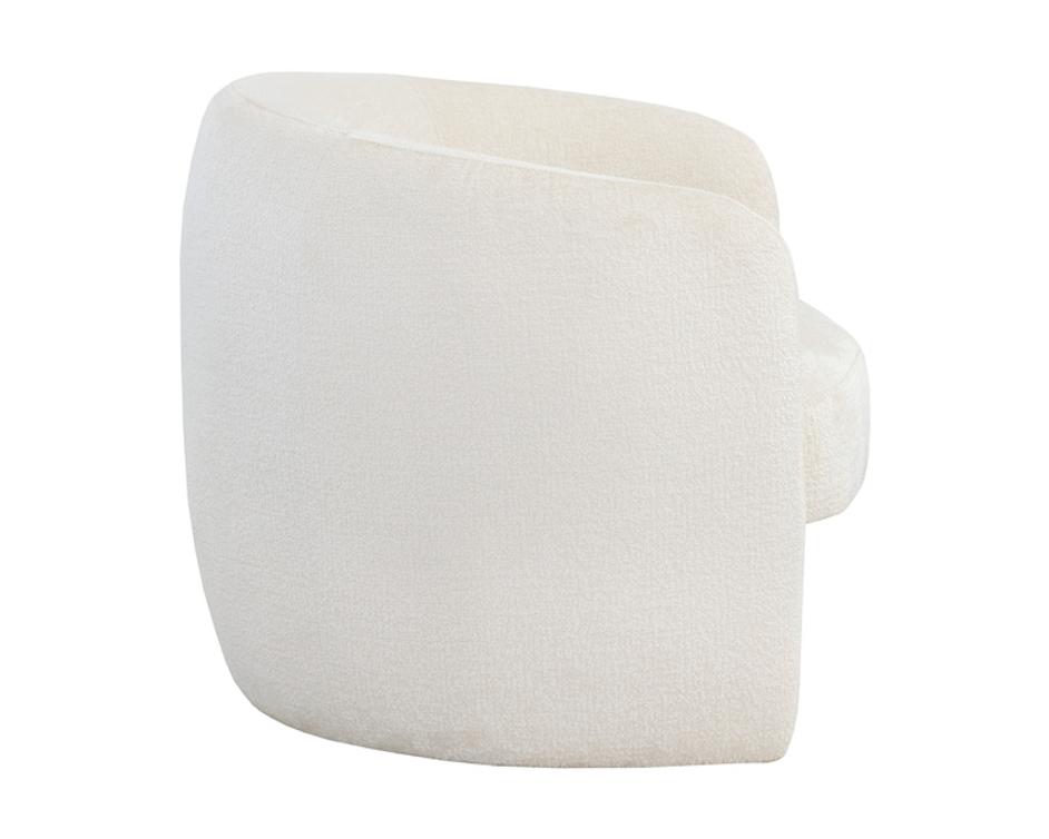 MIRCEA LOUNGE CHAIR - BERGEN IVORY by Sunpan