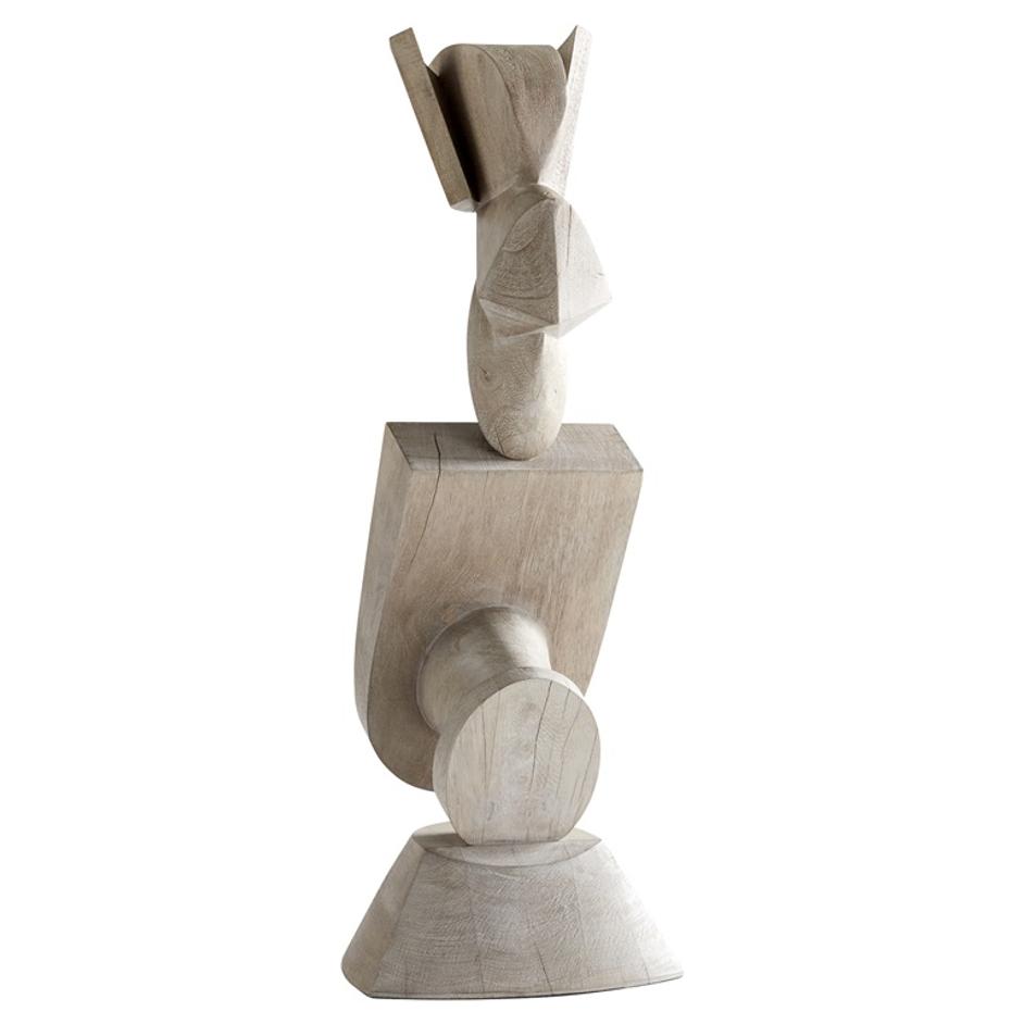 Protector Sculpture | Weathered Grey - Large by Cyan Design