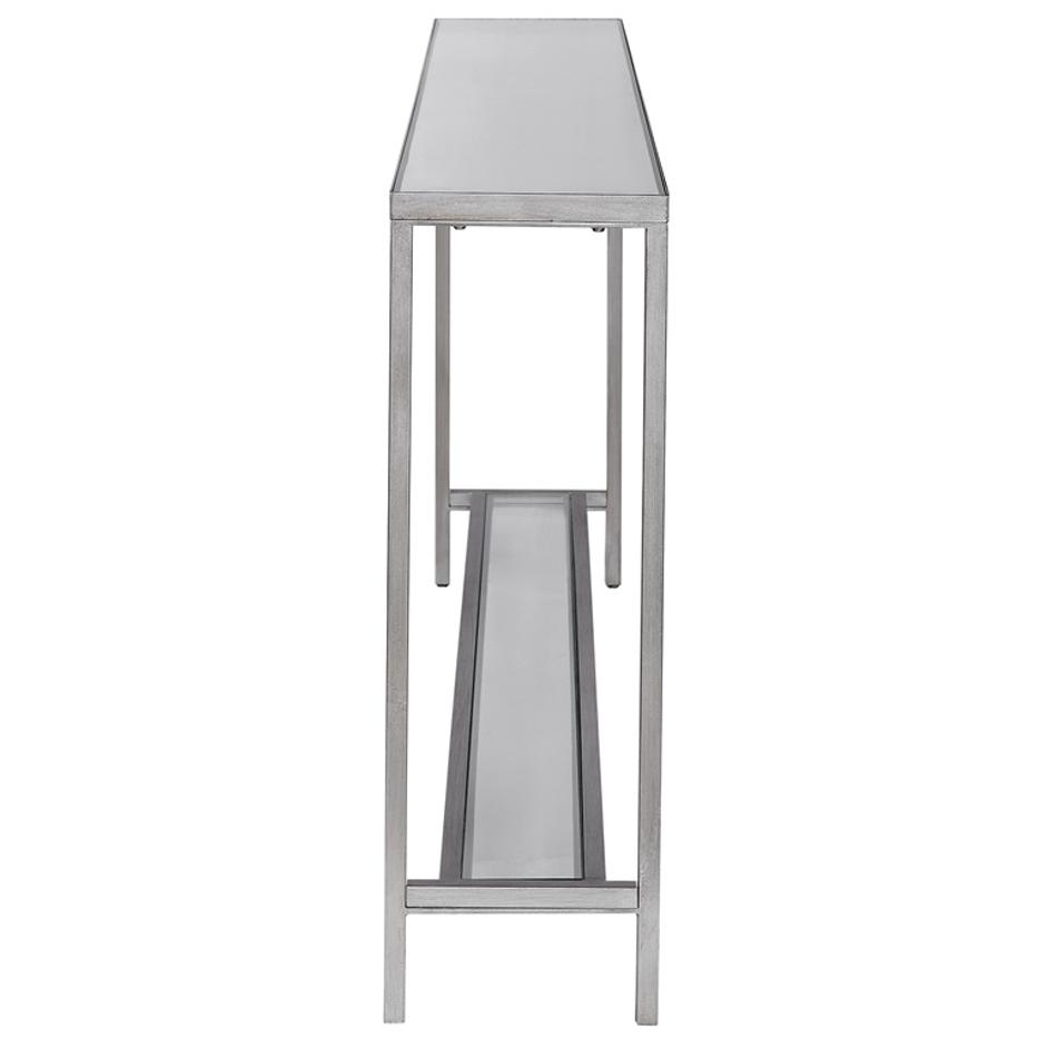 Hayley Console Table In Silver by Uttermost