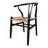 VENTANA DINING CHAIR BLACK AND NATURAL-M2 by Moes Home