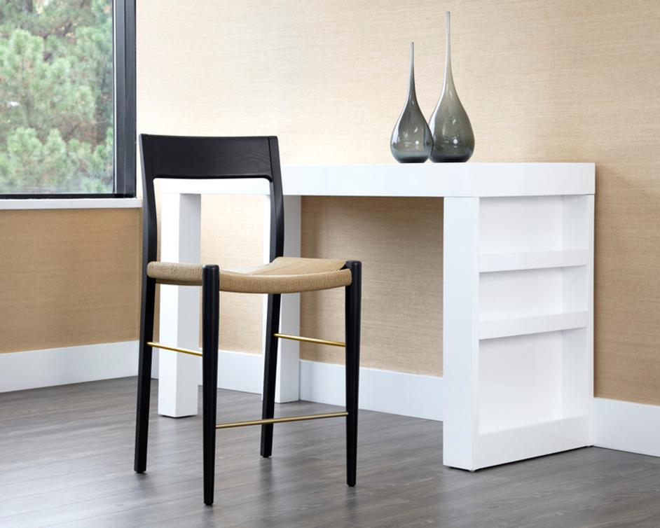 BONDI COUNTER STOOL - BLACK by Sunpan