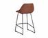 Mccoy Counter Stool - November Grey / Cinnamon Brown by Sunpan