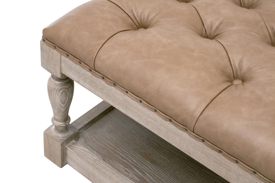 Townsend Tufted Upholstered Coffee Table by Essentials For Living