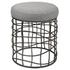 Carnival Iron Round Accent Stool by Uttermost