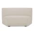 Fraser Wedge Slipper Chair Off White by Moes Home