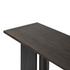 Huxley Console Table In Smoked Black Veneer by Four Hands