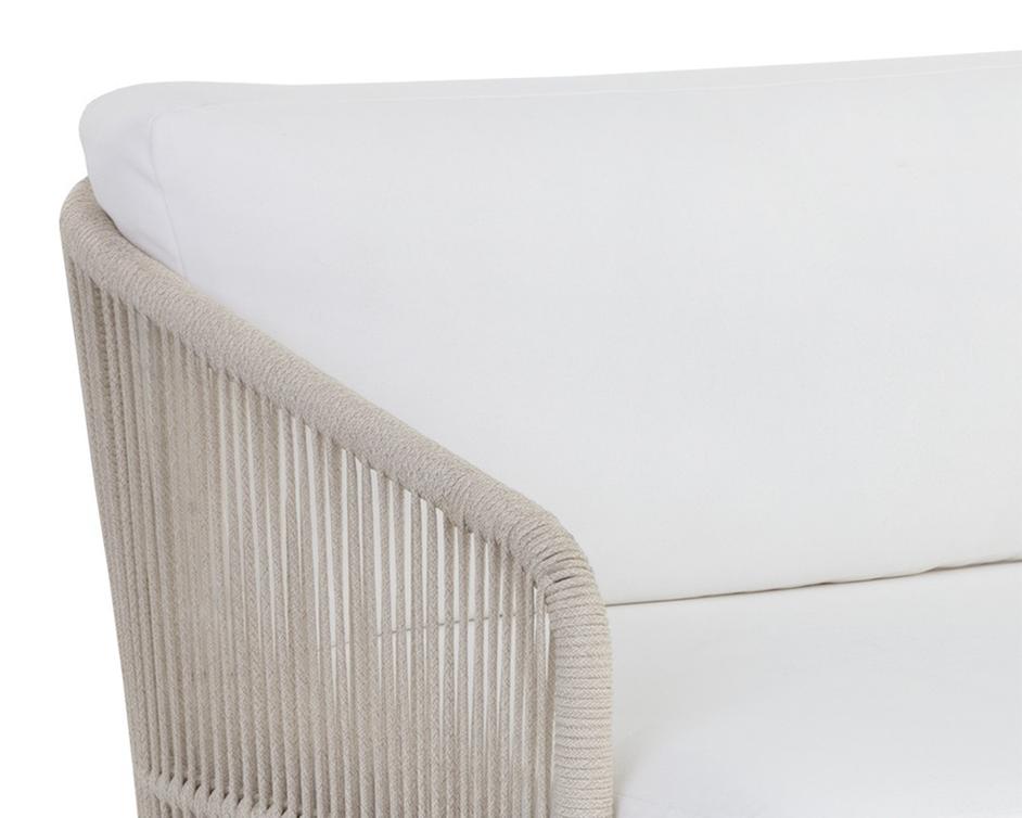 ALLARIZ SOFA - GREIGE - STINSON WHITE by Sunpan