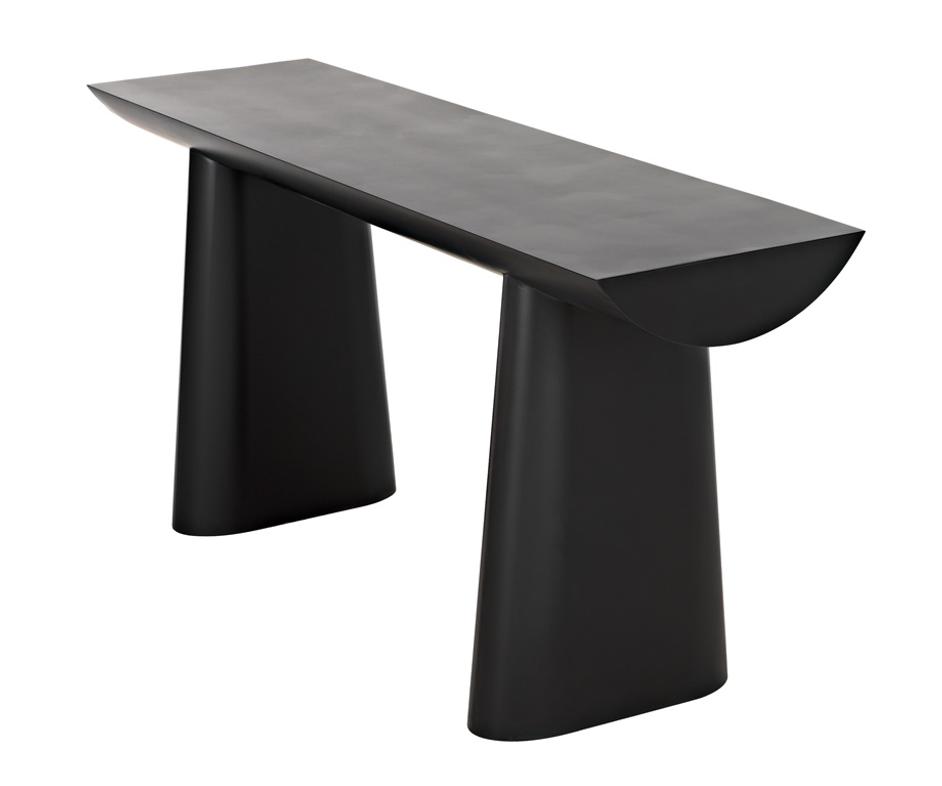 Winston Console, Black Metal by Noir Furniture