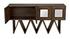 Jean-Michel Sideboard, Dark Walnut with Mirror by Noir Furniture