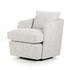 Whittaker Swivel Chair In Merino Cotton by FOUR HANDS