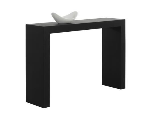 AXLE CONSOLE TABLE - BLACK by Sunpan