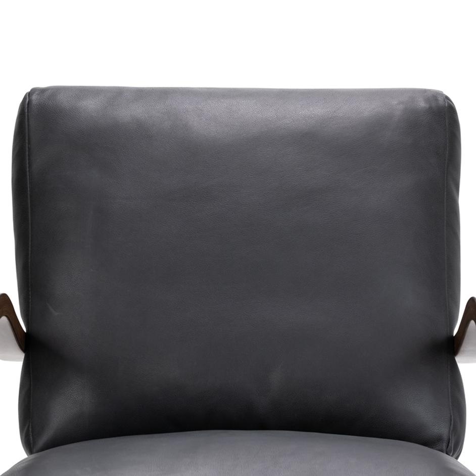 Paxon Chair In Brickhouse Black by FOUR HANDS