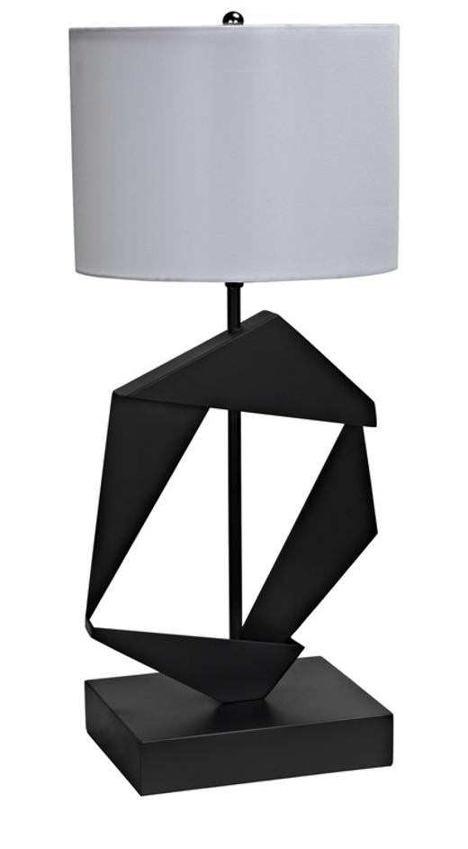 Timothy Table Lamp with Shade by Noir Furniture