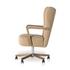 Melrose Desk Chair In Sheepskin Camel by FOUR HANDS