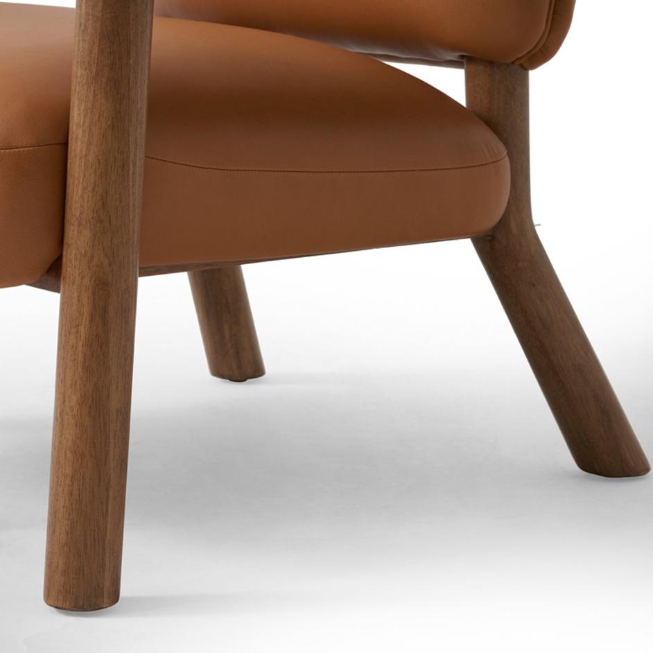 Eisley Chair In Trevino Camel by Four Hands