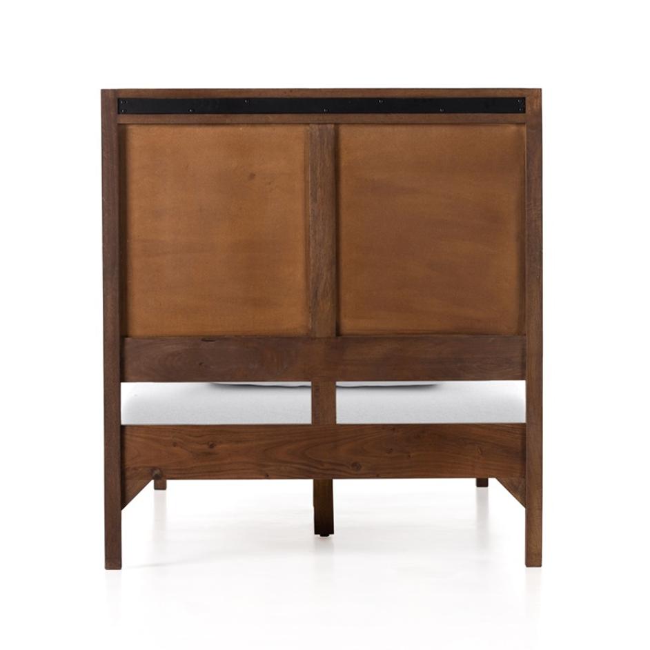 Sydney Bed In Brown Wash In Twin by FOUR HANDS