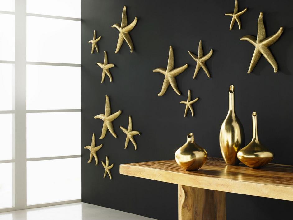 Katha Vase, Gold Leaf by PHILLIPS COLLECTION