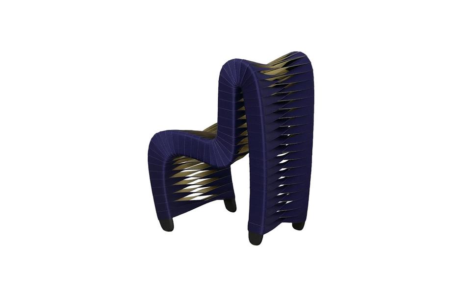 Seat Belt Chair, Kid Sized, Navy by Phillips Collection