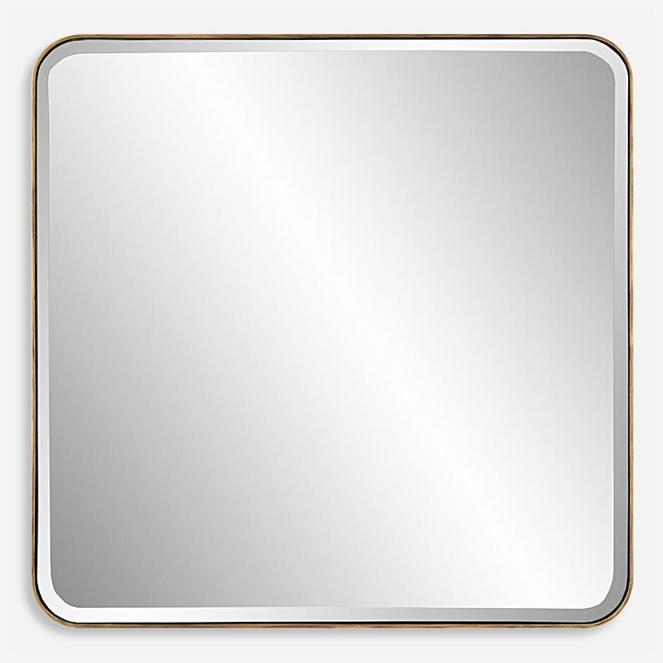 Hampshire Square Gold Mirror by Uttermost