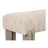 Priya Bench Off White by Moes Home