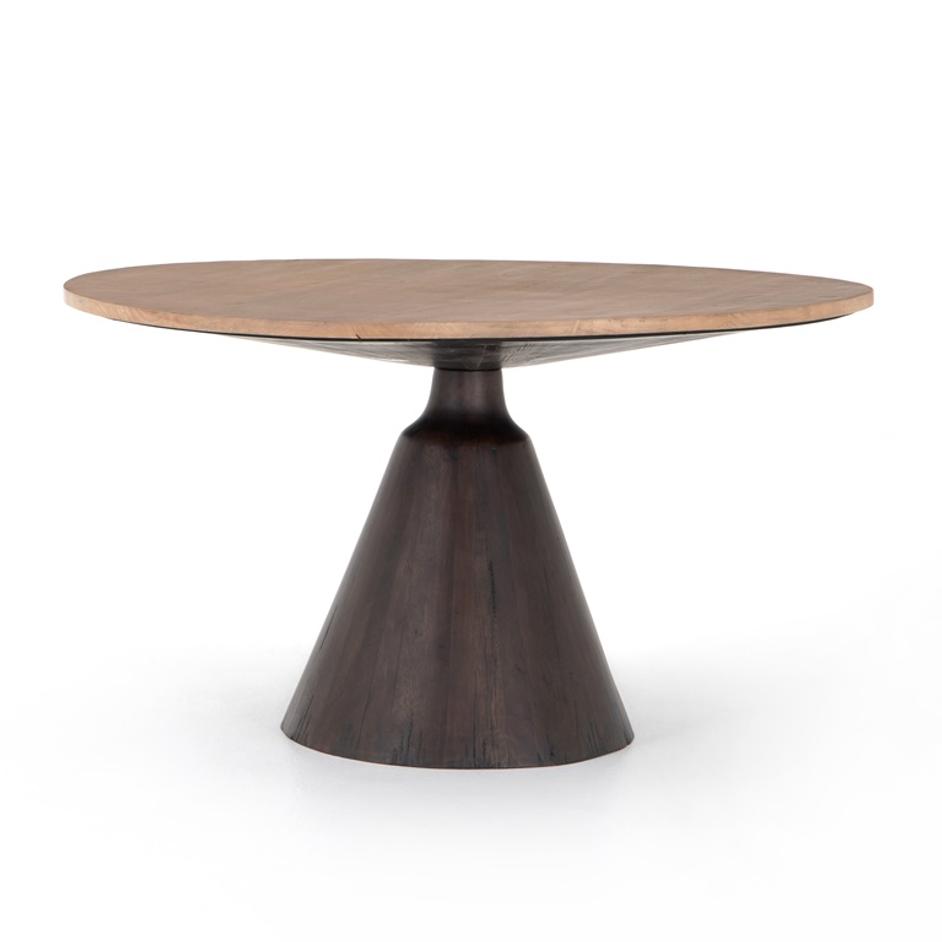 Bronx Dining Table-Light Brushed by FOUR HANDS