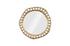 Pearl Mirror, Gold Leaf, Round by PHILLIPS COLLECTION
