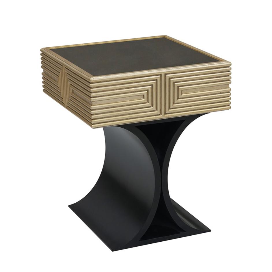 Modern Geometric Spot Table by Pulaski Furniture