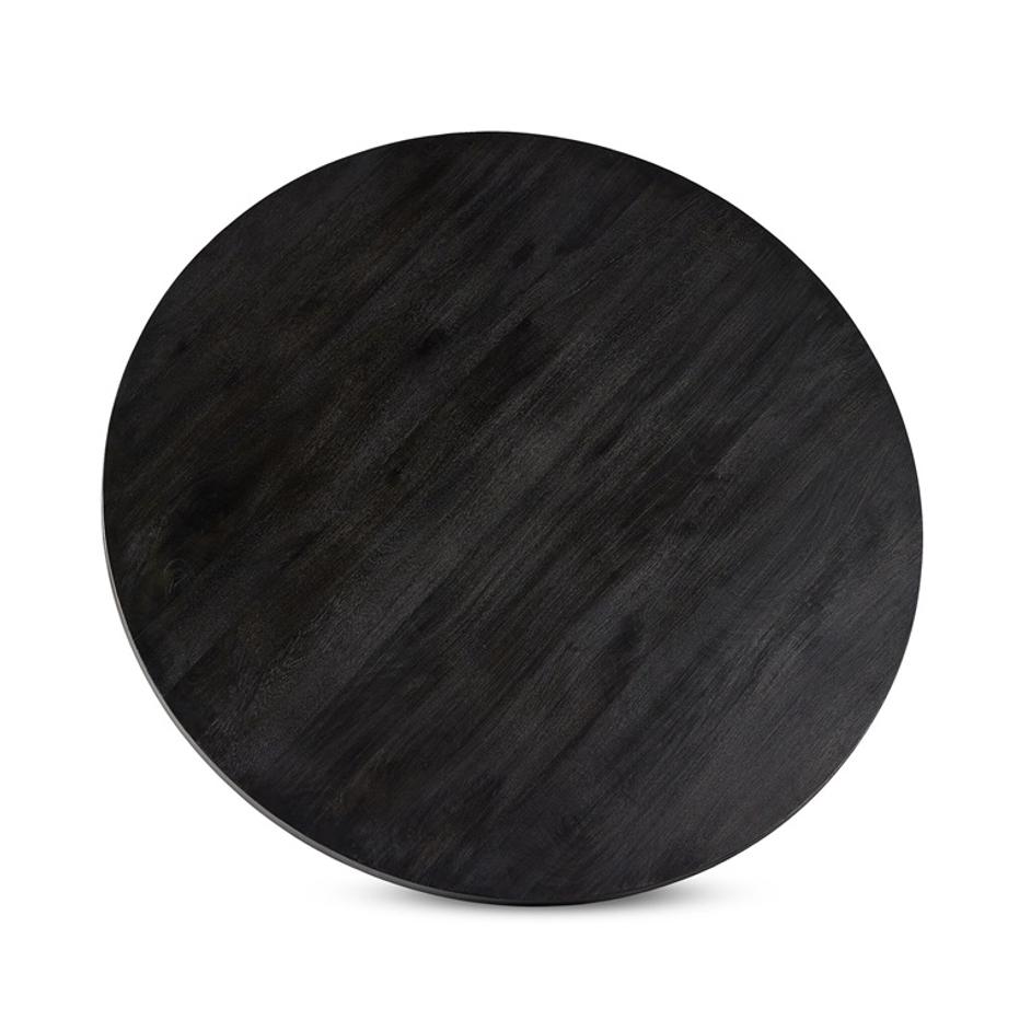 Cobain Dining Table - Flint Black by Four Hands